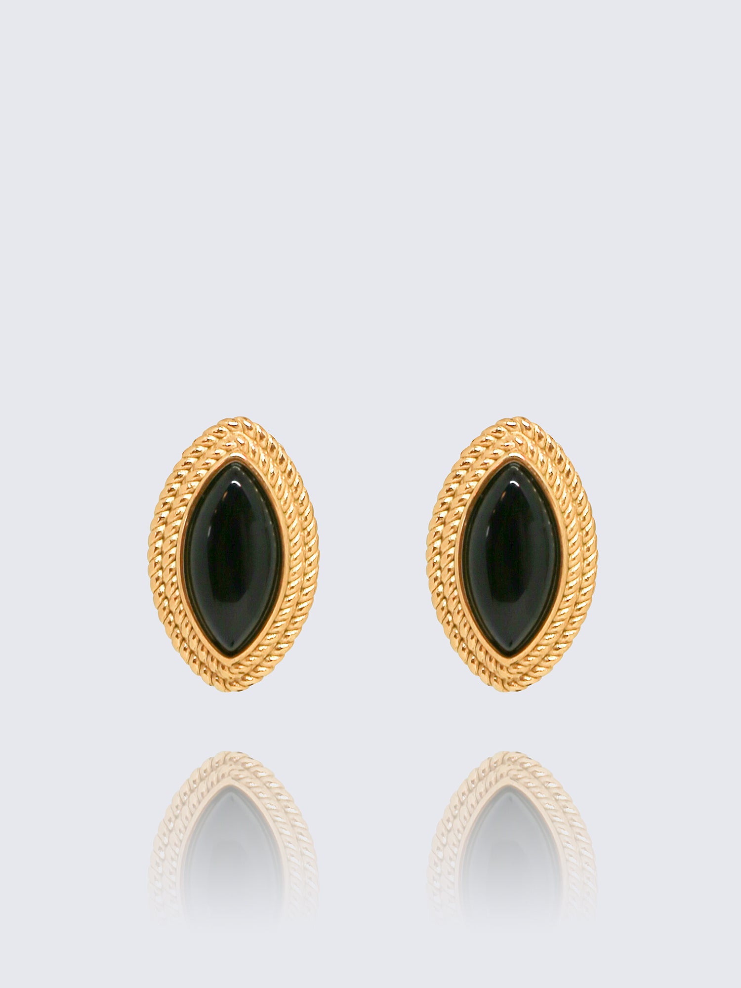 Mabel earrings - black